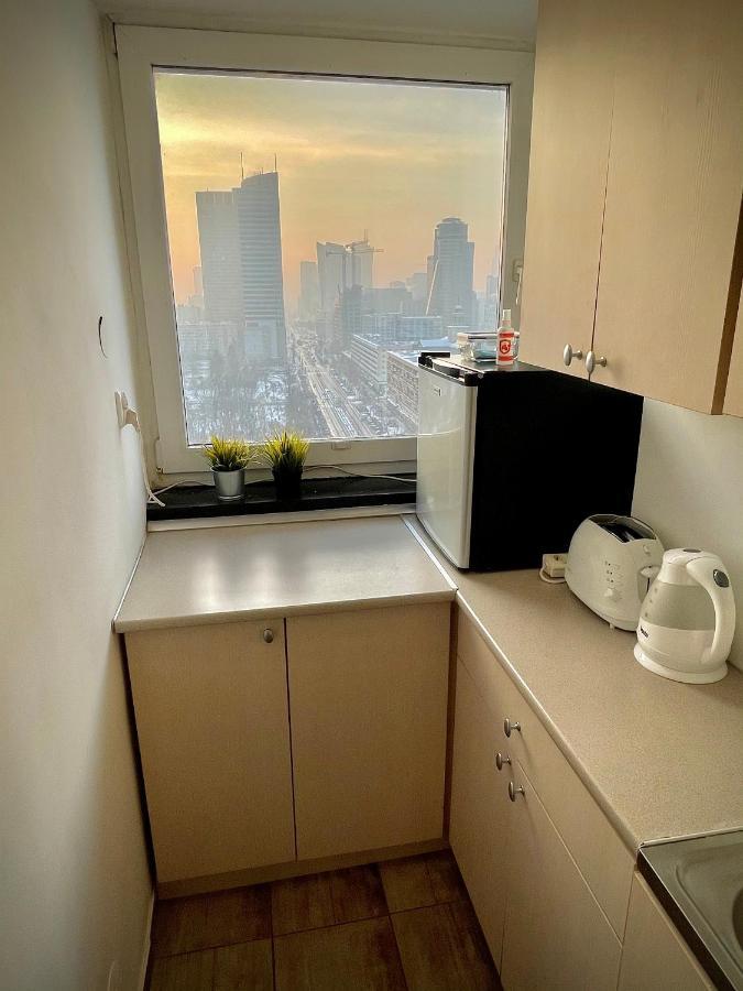 Super Apartament Blue Scisle Centrum Dwie Linie Metra Netflix Wifi 300 Mbs Panorama Miasta Warsaw Exterior photo
