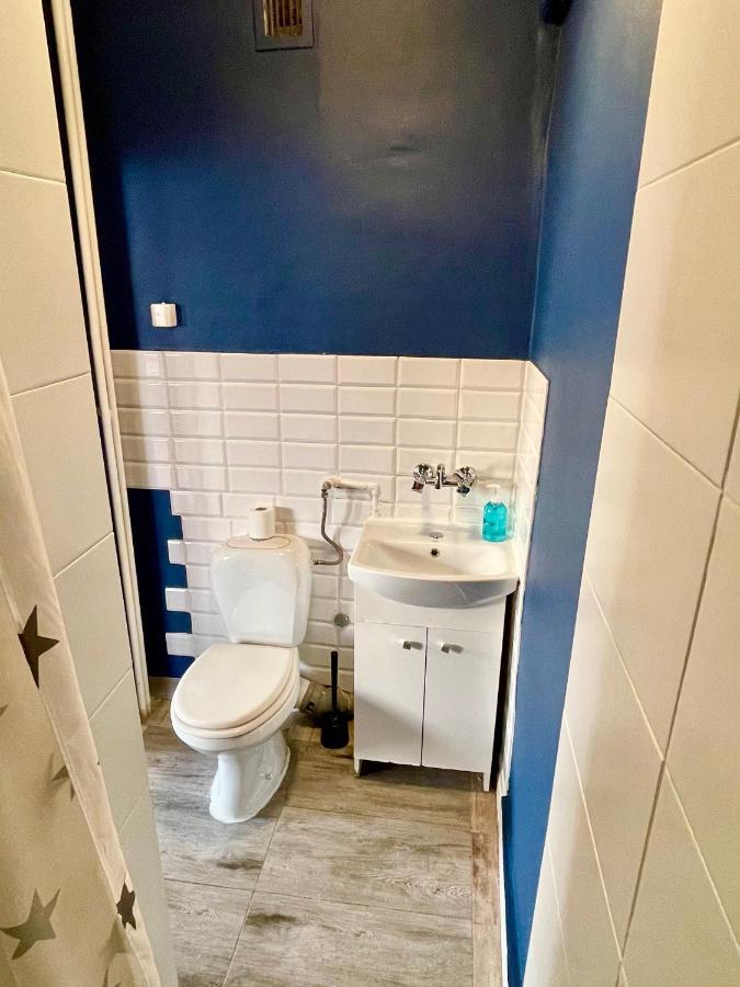 Super Apartament Blue Scisle Centrum Dwie Linie Metra Netflix Wifi 300 Mbs Panorama Miasta Warsaw Exterior photo