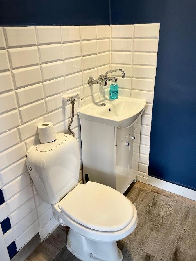 Super Apartament Blue Scisle Centrum Dwie Linie Metra Netflix Wifi 300 Mbs Panorama Miasta Warsaw Exterior photo